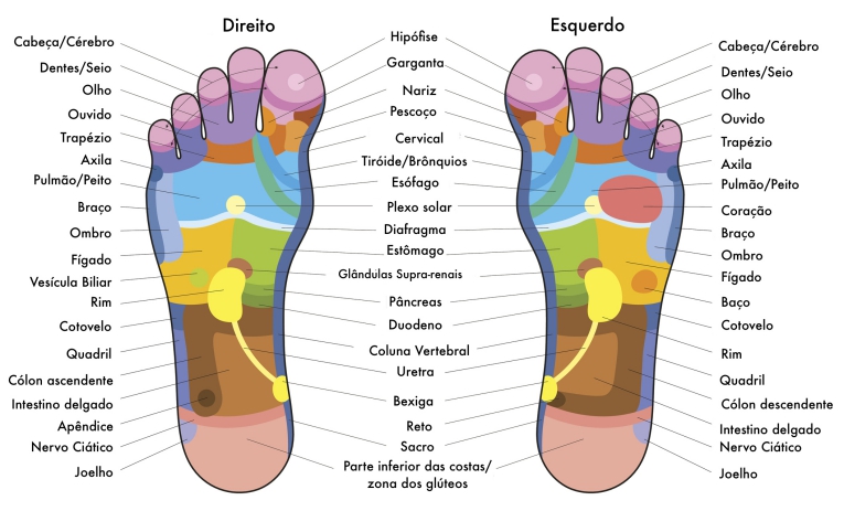 Reflexologia - O que é, como funciona, o que cura e como fazer - Aqui ...